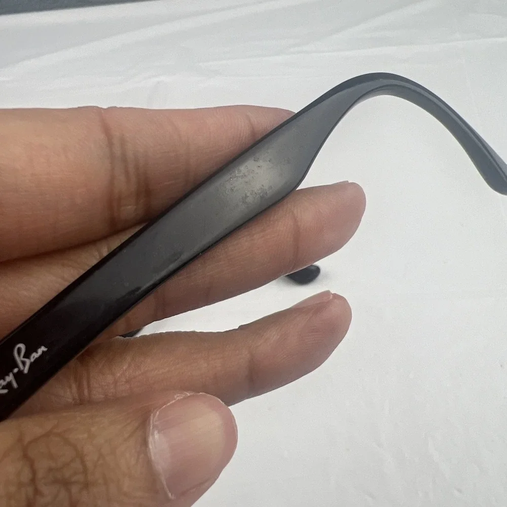 Ray-Ban RB6238 2509 Black Square Eyeglasses Flex Hinge Frame Only 53-17-145